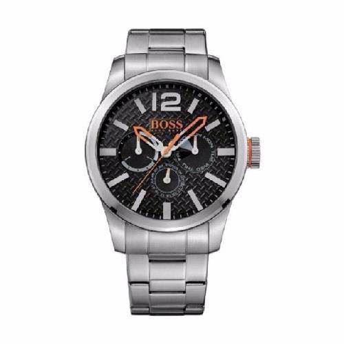 Image of Hugo Boss Orange Paris Sølv Quartz Herre ur, model 1513238